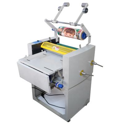 China FM375A oil heating bopp film and foil laminating machine at factory price A3 for sale