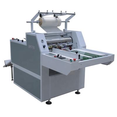 China QDFM-720A Semi automatic fast speed single side hot bopp roll film laminating machine A3 for sale