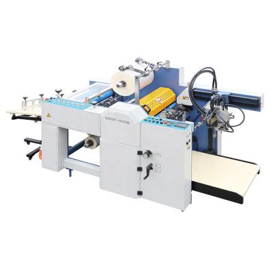 China SADF-540B Full Automatic Print Shops Double Sides Roll Film Laminating Machine for sale