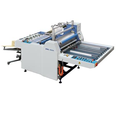 China SFML-920A Single Side Roll Film Hot Laminating Machine A3 for sale