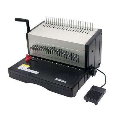 China ES8708 A4 Size Electric Punch Comb Binding Machine 3*8mm Plastic Rectangle for sale