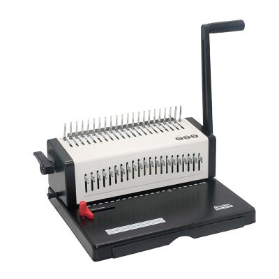 China S9026A A4 Size Manual Spiral Comb Binding Machine 3*8mm Rectangle for sale