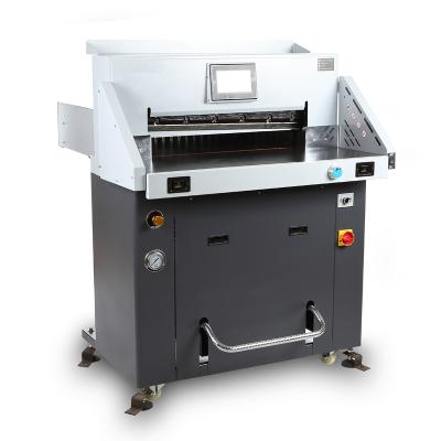 China Printing Shops 720mm H720RT Hydraulic Programmed Paper Cutter Machine for sale