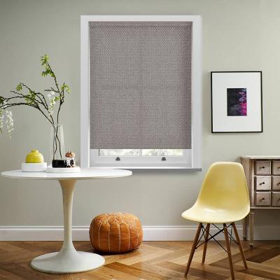 China Office Curtains And Windows Smart Design China Round Honeycomb Electric Windproof Roller Blinds for sale