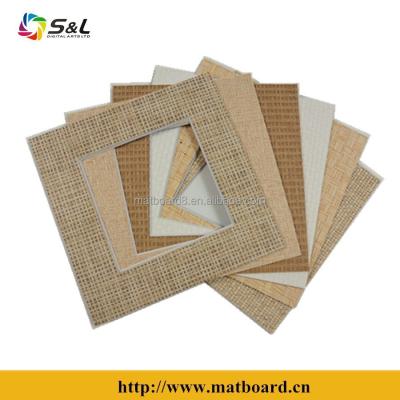 China China wholesale uncut grasscloth or precut matboard/picture frame passepartout for sale