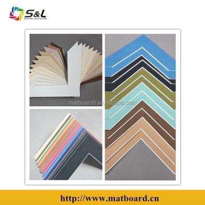 China Matboard Customized 100% Precut / Uncut Matboard Acid Free With Different Core Molding Board for sale