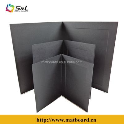 China Good quality handmade paper Matboard photo folio matboard photo folio folders for sale