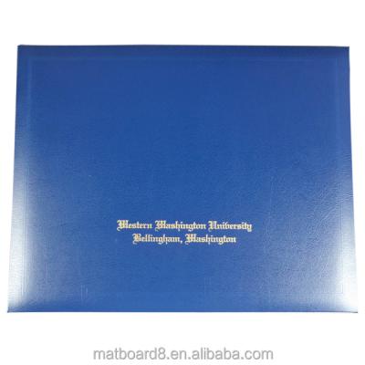 China University Diploma Folder Graduation Certificate Cover Folder Certificate Folder, PVC Diploma Certificate Cover for sale