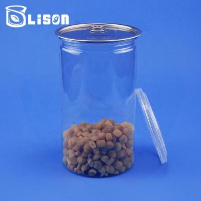 China Bean Material Food Grade Pet Pistachios 45oz Plastic Jars Various Size And Capacity for sale