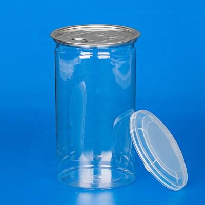 China OEM ODM 1300ml Aseptic Plastic Food Grade Tin Containers For Chocolate for sale