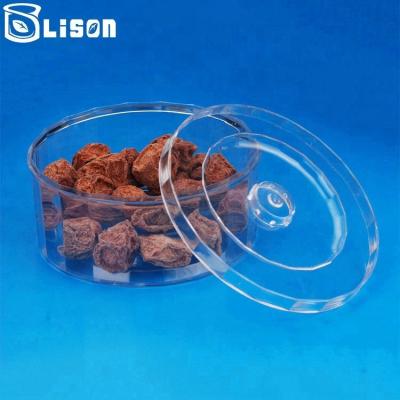 China Biodegradable Free SGS PS Plastic Packaging Box For Super Food for sale