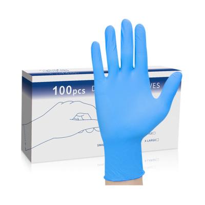 China Disposable Medical Device Consumables Composite Nitrile Inspection Gloves for sale