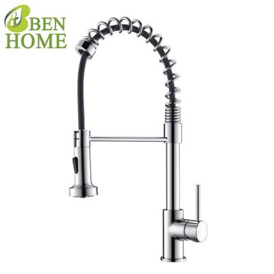 China German Gray Thermostatic Faucets Chrome Spring Kitchen Faucet Sets for sale