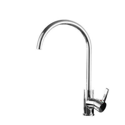 China Thermostatic Faucets Desk Mounted Chrome Kitchen Faucet Brass Kitchen Sink Faucet for sale