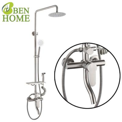 China With Sliding Bar 304SUS Bathroom Equipment Shower Headboards for sale