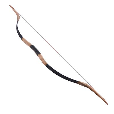 China Durable Traditional Horse Bow Recurve Pure Handmade Traditional Bow Archery Outdoor Hunting Recurve Bow for sale