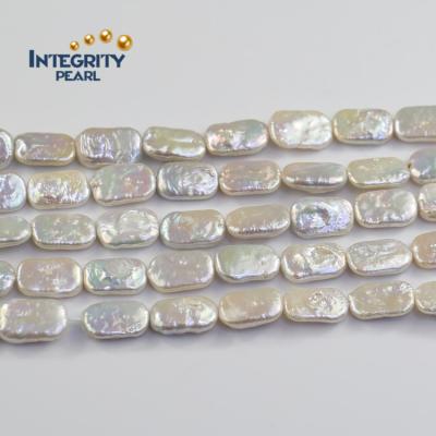 China Jewelry Making Freshwater Pearl Wholesale Freshwater Pearl Round 10x16mm Square Rectangle Pearl Beads String Strands for sale