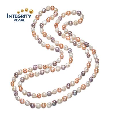 China Latest Color Design Freshwater Pearl Necklace 63