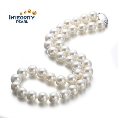 China BOHEMIA 12mm Sea Oyster Shell Imitation Pearl Necklace for sale