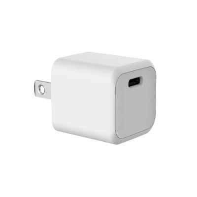 China 20W Wall Charger PD 20W Wall Charger USB Type Mini C Quick Charger Power Adapter For iPhone 13 12 11 Pro Max for sale