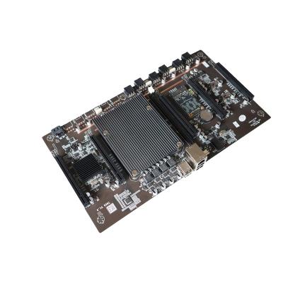 China X79 5GPU Support Card Machine Motherboard 5 PCI-E 3.0 Multi-GPU Slot With LGA 2011 DDR3 Support RTX3060 3080 GPU for sale