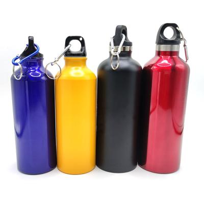 China Hot Selling Viable 500ml 750ml Customized Outdoor Sport Aluminum Blank Aluminum Bottle Water Bottle For Promotion for sale