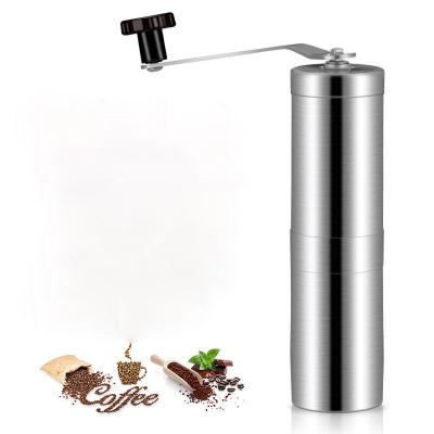 China WITH LID Professional Stainless Steel Heavy Duty Coffee Grinder Grinder With Adjustable Ceramic Burrs for sale