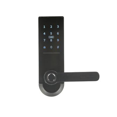 China Password/Fingerprint/Key Card/Induction You It TS-29 Electronic Home Fingerprint Smart Lock With Apartment Access Control Safe Lock Door for sale