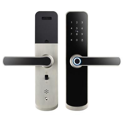 China Apartment YOU IT Tuya Hotel Security Door Lock WIFI Fingerprint Digital Smart Biometric Door Lock for sale