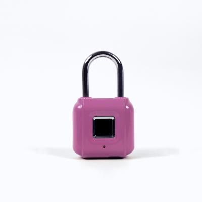 China Zinc Alloy YOU IT Luggage Touch Fingerprint Backpack Smart Thumbprint Waterproof Padlock for sale