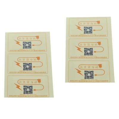 China Factory Supply Waterproof Discount Price Printed To Model Logo Custom Transparent Waterproof Sticker for sale