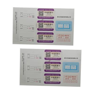 China Other factory direct sales self adhesive label coated paper printing paper sticker for sale