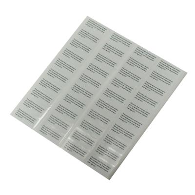 China Chinese Supplier Waterproof Coated Customized Printing Self Adhesive Packaging Label Paper Sticker for sale