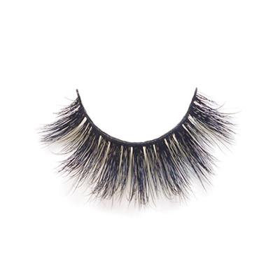 China Private Label Soft Natural Mink Strip Eyelashes from Mink Eyelashes Wholesale Real 3d Mink Lashes Custom Packaging Box for sale