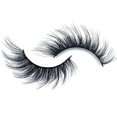 China Natural Soft Private Label Fake Lashes Packaging Lashes Handmade Silk Cruelty Free Vegan 3D Faux Mink for sale