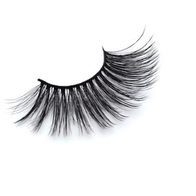 China Qtbeauty Natural Long Style Lashes 25mm Full Strip Lashes Wholesale Fake Makeup Tools for sale