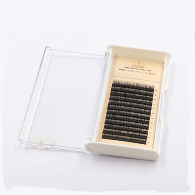 China Wholesale Natural Korean Silk Eyelash Extension Private Label, Eyelash Extension Manufacturers Curl 0.03mm Hand Made Natural 0.05mm for sale