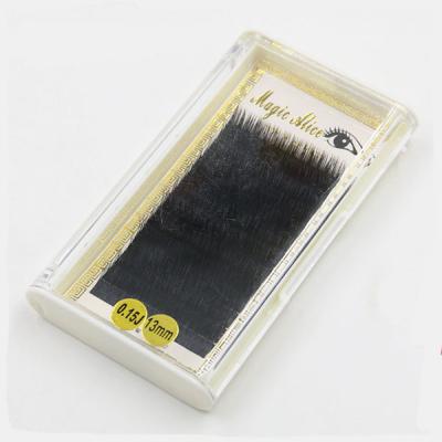 China Full Volume Private Label Korean Silk Eyelash Extension for sale