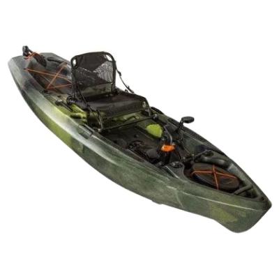 China Outdoor Tour Sikor Canoe/Kayak Sit On Top Kajak Hobby Bike Fin Pedal 11.6 Foot Mirag Compass Kayaks For Fast And Furious for sale