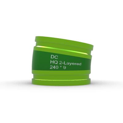 Cina Tubi a doppio strato per tubi a doppio strato resistenti all'usura 240 X 09 Green Elbow in vendita