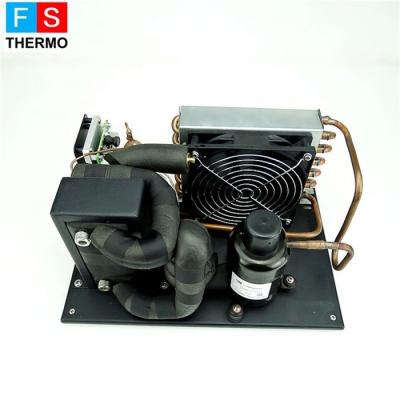 China Refrigeration parts r134a mini dc 24v 48v water chiller cooling device for brewing system glycol cooling for sale