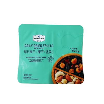 China Moisture Proof Custom Printed 4 Sides Heat Seal Bag Aluminum Foil Plastic packaging bag for Dried Fruits for sale