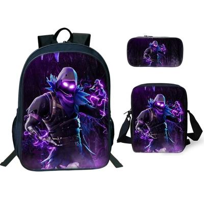 China School Backpack Set Blanks Sublimation Printing Kids Personalized Custom Printed Kids School Backpack Set for sale