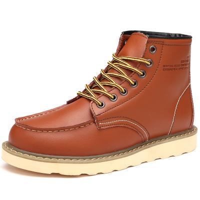 China Wholesale Lightweight Outdoor British Desert Boots Large Size Autumn Winter Men' S Boot Tooling Military High Top Boot For Men for sale