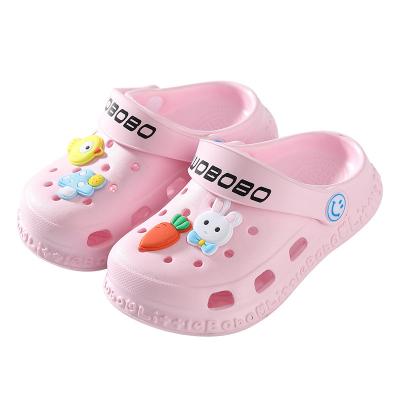 China 2022 Breathable Children's Cartoon Beach Slippers Non-slip Baby Slippers Comfortable And Soft EVA Home Slippers For Kids for sale