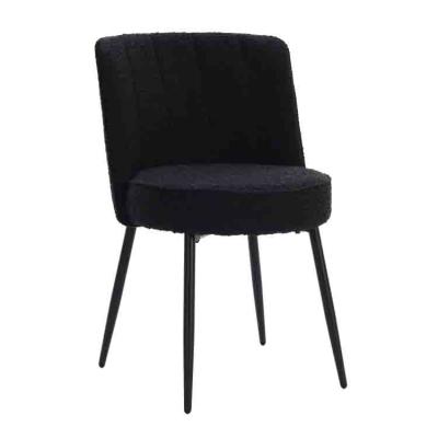 China K/D STRUCTURE Hot Sale Modern Black Nordicc Design Fashion Dining Chairs For Dining Room Furniture for sale