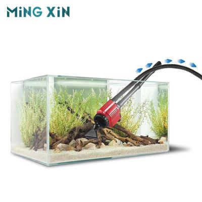 China Automatic Viable Water Fish Tank Cleaner Siphon Filter Pump Electric Gravel Change Cleaning Pump for sale