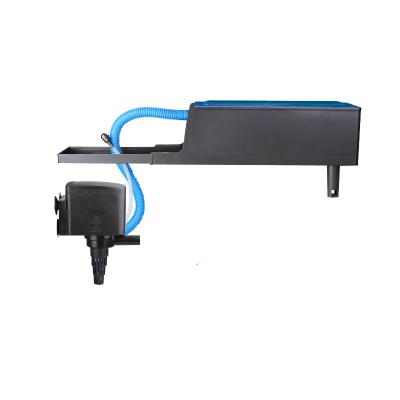 China Viable Three-in-one silent filtration cycle device with external aquarium filter box on top of aquarium for sale