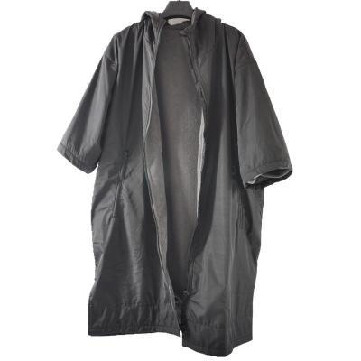 China QUICK DRY Carry On Warm Microfiber Surf Poncho Towel Scratch Waterproof Dry Robe for sale