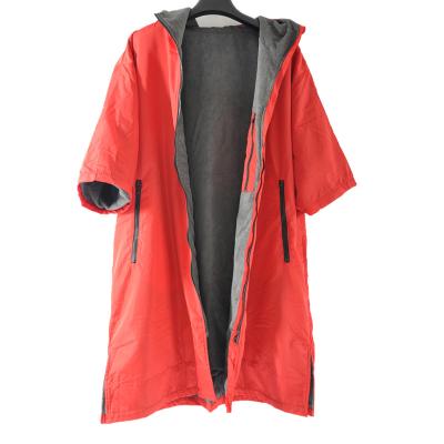 China Custom Windproof Oversized Waterproof Long Robe QUICK DRY Poncho Coat Adults Dry Changing for Swimming Surfing for sale